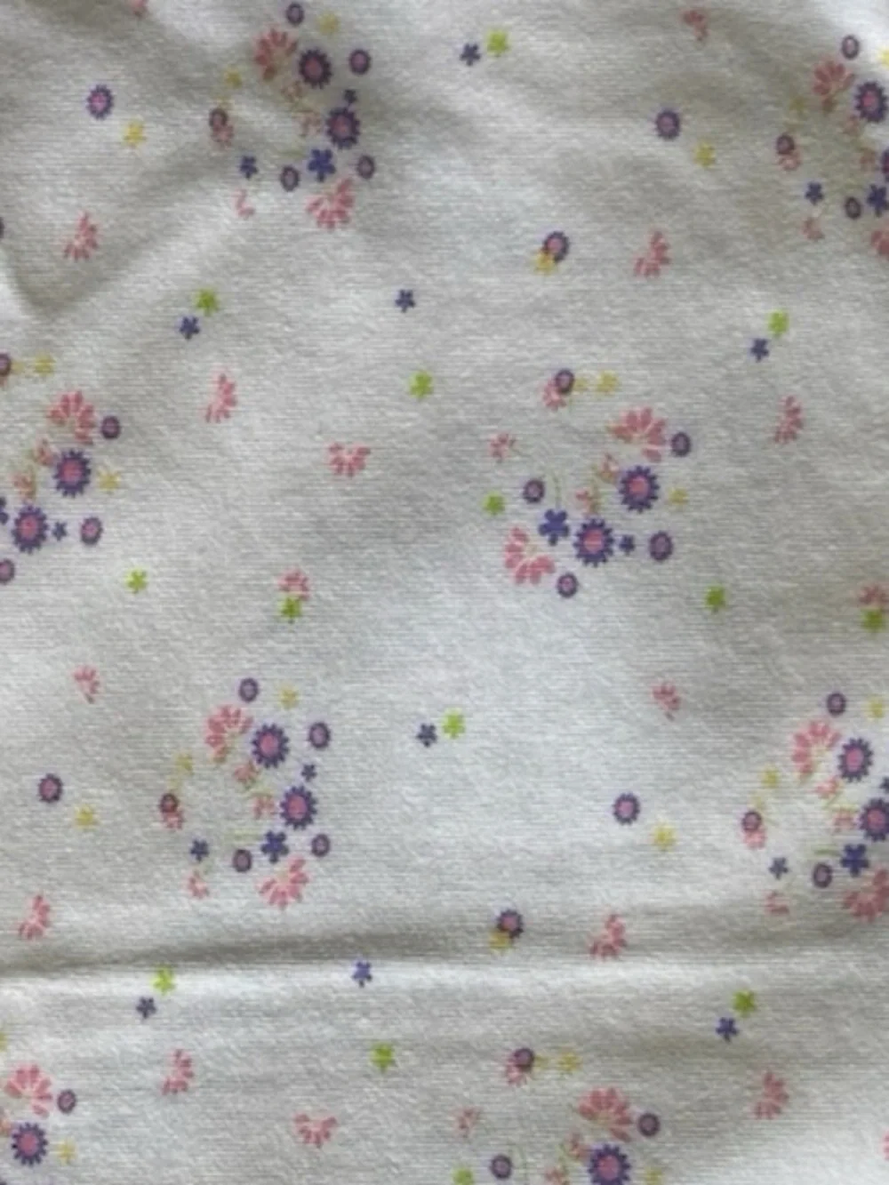 American Girl Bitty Baby Floral Pajamas and Care Set in White and Pink